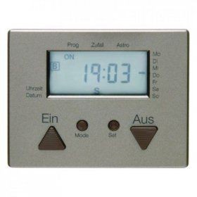 Таймер Berker Arsys светло-бронзовый лак с дисплеем 17369011