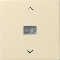 Сенсорный выключатель управления жалюзи Gira Кремовый 082001