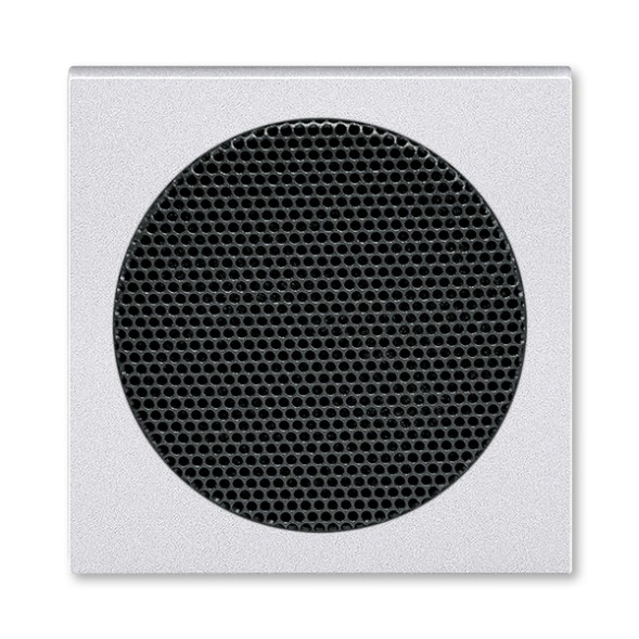 Накладка ABB Levit серебро для громкоговорителя 2CHH660075A4070 5016H-A00075 70