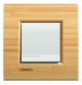 Рамка Bticino LivingLight Квадрат Бамбук двухмодульная LNA4802LBA