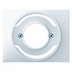 Центральная панель Berker R.1 Berker K.1 полярная белизна с блеском для светового сигнала Е14 11677009