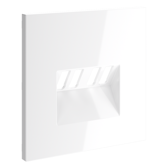 Накладка для розетки акустической 4-местной , S70 (белый глянцевый)