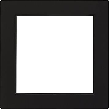 Промежуточная рамка Gira S-color Черный для приборов с накладкой 50*50 мм 028247