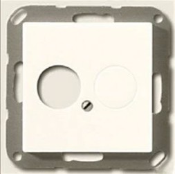 Крышка Jung AS 500 слоновая кость для 2-х акустическая гнезд A562