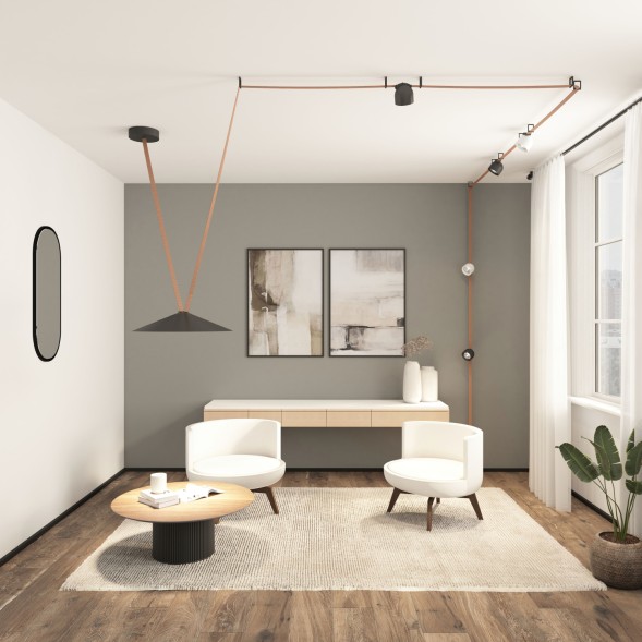 Трековый светильник BELTY SPOT DK5540-BK