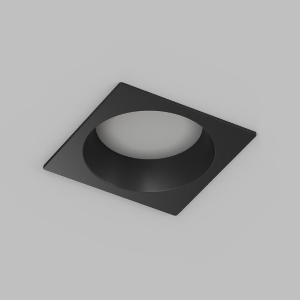 Точечный встраиваемый влагозащищенный светильник DEEP DK3104-BK