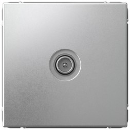 Розетка телевизионная проходная (Алюминий) Schneider Electric Systeme Art Gallery GAL000392
