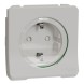 Механизм розетки Schneider Electric 2П+3 IP55 скрытой установки Mureva Styl Белый MUR39134
