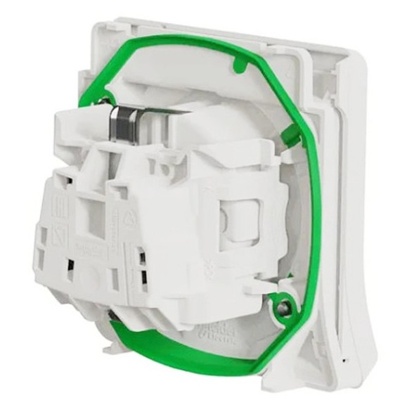Механизм розетки Schneider Electric 2П+3 IP55 скрытой установки Mureva Styl Белый MUR39134