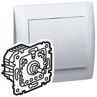 Светорегулятор Legrand Galea Life с концевым выключателем 420 Вт - 250 В~ - 50 Гц 775903