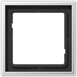 Рамка Jung LS 990 Алюминий 1 пост AL2981