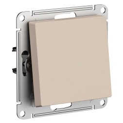 ATN001215 Atlasdesign ВЫКЛЮЧАТЕЛЬ с самовозвратом, сх.1, 10АХ, механизм, Песочный Schneider Electric