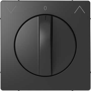 Центральная накладка Merten D-Life антрацит для поворотного механизма рольставней MTN3875-6034