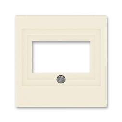 Накладка ABB Levit слоновая кость для розеток USB / HDMI / VGA 2CHH290040A4017 5014H-A00040 17