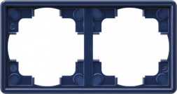 Рамка Gira S-color Синий 2 поста 021246