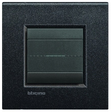 Рамка Bticino LivingLight Air Лава двухмодульная LNE4802NL