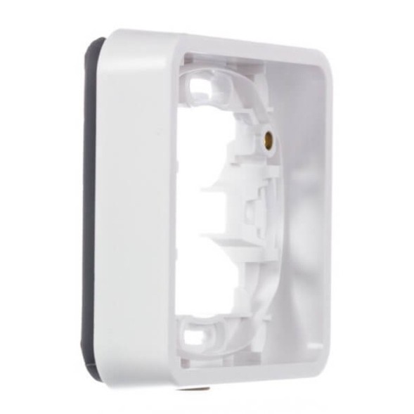 Рамка Schneider Electric 1 пост скрытой установки Mureva Styl IP55 Белый MUR39107