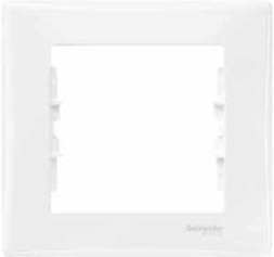 Рамка Schneider Electric Sedna Белый 1 пост SDN5800121