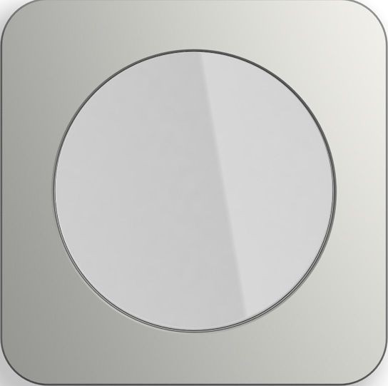 Рамка Berker R.1 Полярная белизна нержавеющая сталь 1 пост 10112114