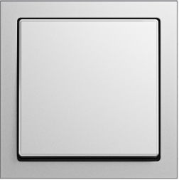 Рамка ABB Future Серебристо-алюминиевый 1 пост 2CKA001754A4529 1721-183K-500