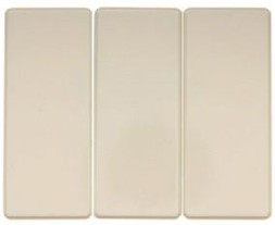 Клавиши Berker Arsys для трехклавишного выключателя белый с блеском 14650002