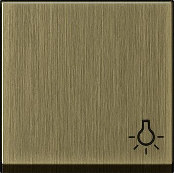 Клавиша Gira Бронза с символом &quot;свет&quot; 0285603