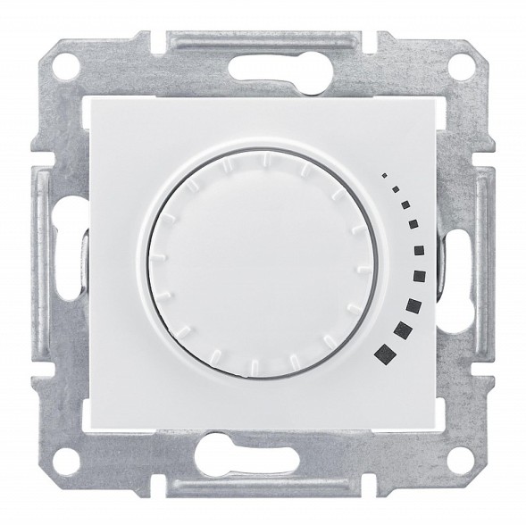 Диммер Schneider Electric Sedna белый поворотный SDN2200421