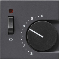 Накладка Gira Антрацит для регулятора температуры пола 149228