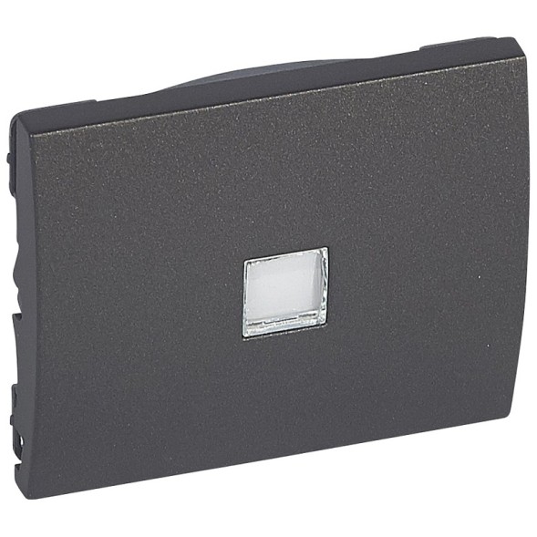 Лицевая панель Legrand Galea Life темная бронза выключателя с индикацией 771211