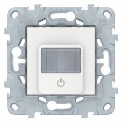 Датчик движения Schneider Electric Unica Studio Белый с выключателем, 10А NU552518