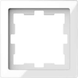 Рамка Merten D-Life Белый кристалл 1 пост MTN4010-6520