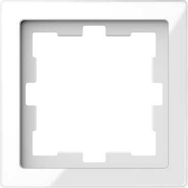 Рамка Merten D-Life Белый кристалл 1 пост MTN4010-6520