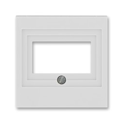 Накладка ABB Levit серый для розеток USB / HDMI / VGA 2CHH290040A4016 5014H-A00040 16