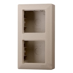 Коробка Jung AS 500 шампань для накладного монтажа 2-кратная AS582ACH