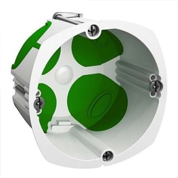 Коробка установочная Schneider Electric d 67 глубина 40 мм подрозетник герметичный IP40 Multifix Air IMT35001