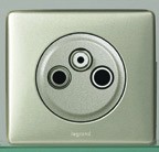 Розетка Legrand Celiane TV-R-SAT 067388
