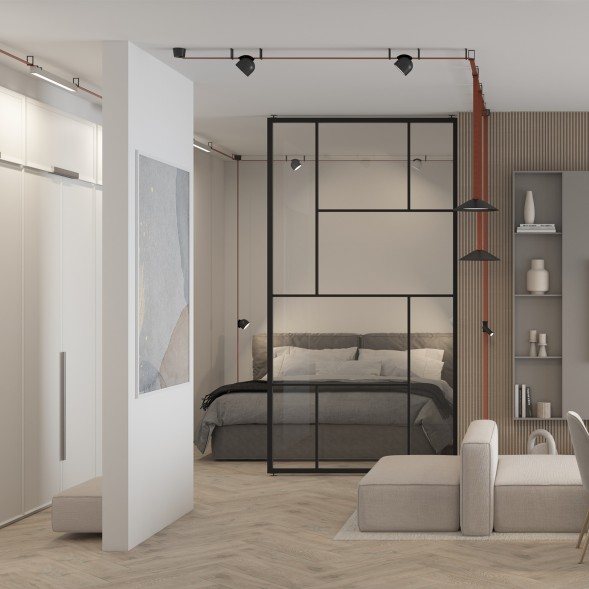 Трековый светильник BELTY LINEAR DK5577-WH