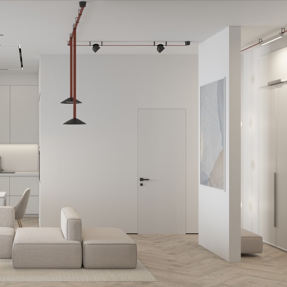 Трековый светильник BELTY LINEAR DK5577-WH