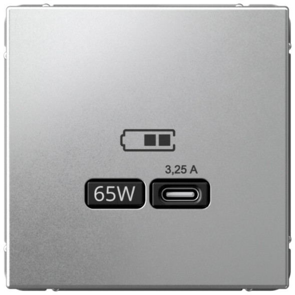 Зарядное устройство USB-C, 65Вт (Алюминий) Schneider Electric Systeme Art Gallery GAL000327